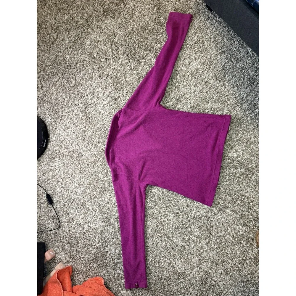 The North Face Girls TKA 100 Glacier Full Zip Fleece Jacket Fuchsia Purple Med